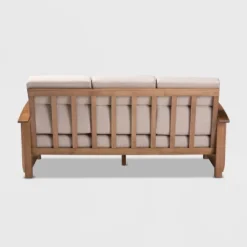 Charlotte Fabric Upholstered Wood 3 Seater Sofa Taupe/Brown - Baxton Studio 11 Charlotte Fabric Upholstered Wood 3 Seater Sofa Taupe/Brown - Baxton Studio -Baxton Studio GUEST 4927150c 676a 4b8a a848 5d52bb24b7d1