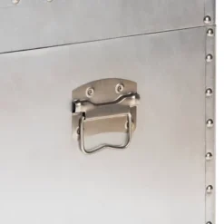 Serge Metal 2 Drawer Accent Storage Chest Silver - Baxton Studio -Baxton Studio GUEST 4d129b3f 3195 4bcb 960a 93e66b54a8c3