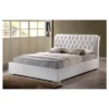 Bianca Modern Bed With Tufted Headboard - Baxton Studio -Baxton Studio GUEST 5166eb6f eb35 47ba 938d 52aedc6d3628