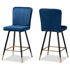 2pc Preston Two-Tone And Metal Bar Stool Set - Baxton Studio 19 2pc Preston Two-Tone And Metal Bar Stool Set - Baxton Studio -Baxton Studio GUEST 52106471 3261 4773 a9d9 4f0119517e19