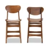 2pc Katya Wood Counter Height Barstool Set Brown - Baxton Studio -Baxton Studio GUEST 533ddd11 669a 4b0c b062 6018623fa9c5