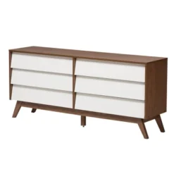 3pc Hildon Two-Tone Wood Storage Set White/Walnut Brown - Baxton Studio 13 3pc Hildon Two-Tone Wood Storage Set White/Walnut Brown - Baxton Studio -Baxton Studio GUEST 534da954 01c8 406b 9083 6d50a25fefe6