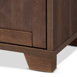 Carrie Walnut Finished Wood Wine Storage Cabinet Walnut - Baxton Studio 17 Carrie Walnut Finished Wood Wine Storage Cabinet Walnut - Baxton Studio -Baxton Studio GUEST 559b0898 f43d 4993 8ed4 6fa8887af007