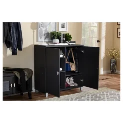 Marcy Modern And Contemporary Wood Entryway Storage Sideboard Cabinet - Baxton Studio -Baxton Studio GUEST 58a77853 0425 4732 ac14 1155bbe8048d