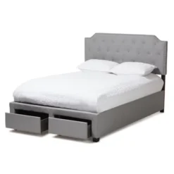 Aubrianne Modern And Contemporary Fabric Upholstered Storage Bed Gray - Baxton Studio 19 Aubrianne Modern And Contemporary Fabric Upholstered Storage Bed Gray - Baxton Studio -Baxton Studio GUEST 59217790 5984 4015 97c3 2f6a82488228