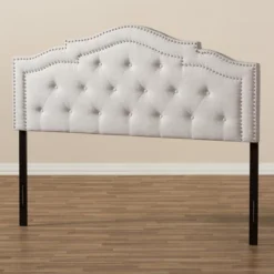 Queen Edith Modern And Contemporary Fabric Headboard Beige - Baxton Studio -Baxton Studio GUEST 5a7579dc 9986 4045 9349 7bb25c0c3c0c