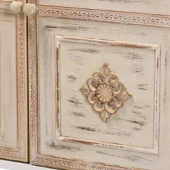 Favian Two-Tone Wood And Metal 2 Door Sideboard Dining Cabinet White/Weathered Brown - Baxton Studio 16 Favian Two-Tone Wood And Metal 2 Door Sideboard Dining Cabinet White/Weathered Brown - Baxton Studio -Baxton Studio GUEST 5a9995b2 20a5 4a9a 9405 8441c875aee5