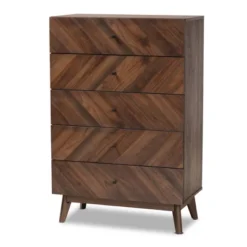 Hartman Wood 5 Drawer Storage Chest Walnut Brown - Baxton Studio 14 Hartman Wood 5 Drawer Storage Chest Walnut Brown - Baxton Studio -Baxton Studio GUEST 5aa01ed4 9a64 40f8 9cf2 744d05ee5f0c