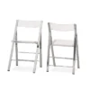 Set Of 2 Acrylic Foldable Chairs Clear - Baxton Studio -Baxton Studio GUEST 5b5bdad3 b855 4953 9922 d93775b8f197