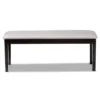 Teresa Fabric Upholstered And Wood Dining Bench - Baxton Studio -Baxton Studio GUEST 5b9aa34f fa4b 4f42 a25e ef7fdba7f1cd