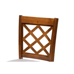 5pc Alora Fabric Upholstered Wood Pub Counter Height Dining Set Gray/Brown - Baxton Studio -Baxton Studio GUEST 5d3987c4 ee36 44ed b13c 8f146cb5c27f