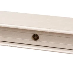 Ariella Whitewashed 1 Drawer End Table White - Baxton Studio 15 Ariella Whitewashed 1 Drawer End Table White - Baxton Studio -Baxton Studio GUEST 5dc92f46 b7f6 428e a480 48ba2c359cf4