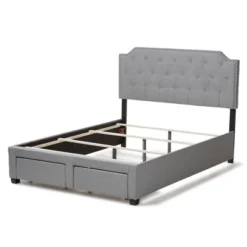 Aubrianne Modern And Contemporary Fabric Upholstered Storage Bed Gray - Baxton Studio 21 Aubrianne Modern And Contemporary Fabric Upholstered Storage Bed Gray - Baxton Studio -Baxton Studio GUEST 5de37533 5d8a 486e 9aff ff2fe7faf849