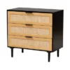 Maureen Wood And Rattan 3 Drawer Dresser Espresso/Natural Brown - Baxton Studio 1 Maureen Wood And Rattan 3 Drawer Dresser Espresso/Natural Brown - Baxton Studio -Baxton Studio GUEST 5dfc1fbc 15de 41b8 867d d040cff033a8