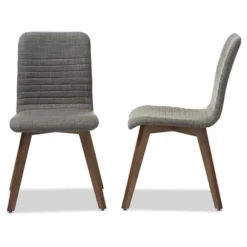 Set Of 2 Sugar Mid-century Dining Chairs - Baxton Studio -Baxton Studio GUEST 5e74b839 805f 430c b84c 29d5749decc5