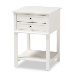 2 Drawer Willow Wood Nightstand - Baxton Studio -Baxton Studio GUEST 603af2b1 0a56 4620 bd23 8860806cdd6f