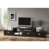 Marconi Asymmetrical Modern TV Stand For TVs Up To 70" Brown - Baxton Studio -Baxton Studio GUEST 60ddd2ad 9afe 4599 8532 3775700630ba