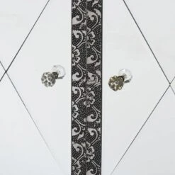 Wycliff Metal And Mirrored Glass 1 Drawer Sideboard Buffet Dark Gray/Silver - Baxton Studio 14 Wycliff Metal And Mirrored Glass 1 Drawer Sideboard Buffet Dark Gray/Silver - Baxton Studio -Baxton Studio GUEST 610c7ef2 68ad 4008 a408 279057ca5cfc