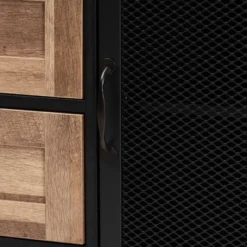 Connell Two-Tone Wood And Metal Sideboard Buffet Natural Brown/Black - Baxton Studio 16 Connell Two-Tone Wood And Metal Sideboard Buffet Natural Brown/Black - Baxton Studio -Baxton Studio GUEST 61459928 03aa 4070 b404 060b80275cdd