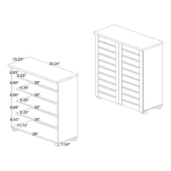 Adalwin Wood 2 Door Cabinet Oak Brown - Baxton Studio 15 Adalwin Wood 2 Door Cabinet Oak Brown - Baxton Studio -Baxton Studio GUEST 61e2ab3c 739f 4888 9b89 3b22c33e7695