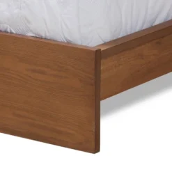 Queen Sami Light Fabric Upholstered And Wood Bed With Built In Nightstands Gray/Brown - Baxton Studio 16 Queen Sami Light Fabric Upholstered And Wood Bed With Built In Nightstands Gray/Brown - Baxton Studio -Baxton Studio GUEST 62557d2c 84e7 4599 863f 238c6d755b91