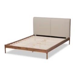 Aveneil Walnut Finished Platform Bed - Baxton Studio 11 Aveneil Walnut Finished Platform Bed - Baxton Studio -Baxton Studio GUEST 628229b8 2e34 4e3f 8738 f47ac791293b
