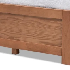 Wren 3 Drawer Storage Bed Frame Walnut - Baxton Studio -Baxton Studio GUEST 6285af7d f02d 4046 8ce8 8dd2758e676c