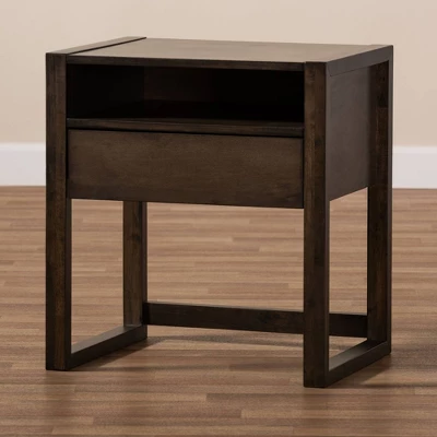 Inicio Nightstand Ash - Baxton Studio 4 Inicio Nightstand Ash - Baxton Studio - Image 2