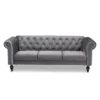 Emma Velvet Upholstered Button Tufted Chesterfield Sofa - Baxton Studio 1 Emma Velvet Upholstered Button Tufted Chesterfield Sofa - Baxton Studio -Baxton Studio GUEST 6314486c 96e3 4005 b1ca 1be93242615e