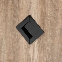 2 Door Wales Oak Wood Shoe Cabinet With Open Shelves Brown/Black - Baxton Studio -Baxton Studio GUEST 6359d025 2b71 47f3 9c75 870b002c10fc