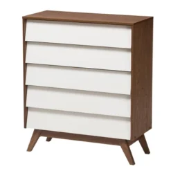 3pc Hildon Two-Tone Wood Storage Set White/Walnut Brown - Baxton Studio 12 3pc Hildon Two-Tone Wood Storage Set White/Walnut Brown - Baxton Studio -Baxton Studio GUEST 6369133c b212 49e5 91a8 45e411e5de98