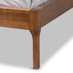 Aveneil Walnut Finished Platform Bed - Baxton Studio 13 Aveneil Walnut Finished Platform Bed - Baxton Studio -Baxton Studio GUEST 63bd2e30 c83f 4109 addd 54212db30603