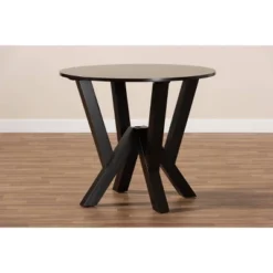 35" Irene Wide Round Wood Dining Table - Baxton Studio 15 35" Irene Wide Round Wood Dining Table - Baxton Studio -Baxton Studio GUEST 66f2a09a fcf0 41ec bc5d fb92932a0595