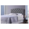 Rita Modern And Contemporary Fabric Upholstered Button-Tufted Scalloped Headboard - Baxton Studio -Baxton Studio GUEST 67acccf6 1986 48db 888a 8b8f4afa495c