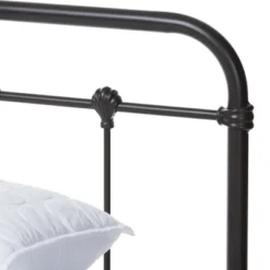 Twin Mandy Vintage Industrial Finished Metal Platform Bed Black - Baxton Studio 11 Twin Mandy Vintage Industrial Finished Metal Platform Bed Black - Baxton Studio -Baxton Studio GUEST 686fe103 a974 4ad4 84e0 81a7607aae8f