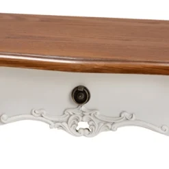 Sophie Small 3 Drawer Wood Console Table White/Brown - Baxton Studio 12 Sophie Small 3 Drawer Wood Console Table White/Brown - Baxton Studio -Baxton Studio GUEST 6a765946 e199 4d11 bb5e 7e825d8680ef