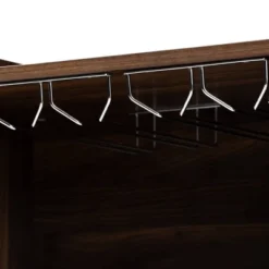 Carrie Walnut Finished Wood Wine Storage Cabinet Walnut - Baxton Studio 14 Carrie Walnut Finished Wood Wine Storage Cabinet Walnut - Baxton Studio -Baxton Studio GUEST 6b190ca6 3c68 4a04 9c31 f5ae1dcc4a7a