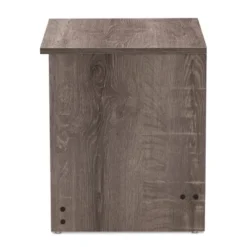 Gallia Modern And Contemporary Oak Finished 2 Drawer Nightstand Brown - Baxton Studio 12 Gallia Modern And Contemporary Oak Finished 2 Drawer Nightstand Brown - Baxton Studio -Baxton Studio GUEST 6ce1099f ddb2 45e8 abca c0abe1358f4d