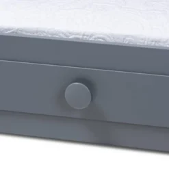Cintia Wood Bed With Trundle Gray - Baxton Studio -Baxton Studio GUEST 6cf6ccbb 3af2 4e12 a117 9b64b5359c24