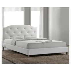 Canterbury Contemporary Bed - Baxton Studio