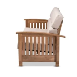 Charlotte Fabric Upholstered Wood 3 Seater Sofa Taupe/Brown - Baxton Studio 10 Charlotte Fabric Upholstered Wood 3 Seater Sofa Taupe/Brown - Baxton Studio -Baxton Studio GUEST 6dea185b 0780 489d 97de 888b45146749