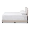 Odette Modern And Contemporary Fabric Upholstered Bed Light Beige - Baxton Studio -Baxton Studio GUEST 6f067c7c d21a 4eb5 9307 d35c271125a4