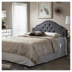 Aubrey Modern And Contemporary Fabric Upholstered Headboard - Baxton Studio 7 Aubrey Modern And Contemporary Fabric Upholstered Headboard - Baxton Studio -Baxton Studio GUEST 706b6020 4f3b 4933 917e 7393bc1e27b3