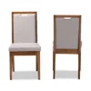 2pc Octavia Wood Dining Chair Set - Baxton Studio -Baxton Studio GUEST 70fff556 22b3 4e53 9fff 8a2c90a965ec