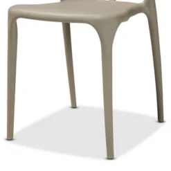 4pc Warner Plastic Dining Chair Set - Baxton Studio -Baxton Studio GUEST 71c195d9 534f 48bc 86a8 3a0d55e6d3bb
