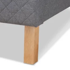 King Aneta Platform Bed Gray - Baxton Studio -Baxton Studio GUEST 737c8bd6 af8f 4c01 bcd1 3e2641dc705e