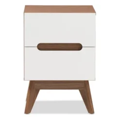 Calypso Mid - Century Modern Wood 3 - Drawer Storage Nightstand - Brown - Baxton Studio 10 Calypso Mid - Century Modern Wood 3 - Drawer Storage Nightstand - Brown - Baxton Studio -Baxton Studio GUEST 7651d2b9 4c32 47ab a39d 5b1f74c80bdc