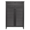 Harding Shoe - Storage Cabinet - Espresso - Baxton Studio -Baxton Studio GUEST 767c5c54 ed93 4095 9c6b cb13b6b31152