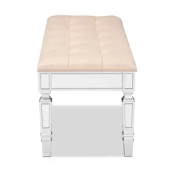 Hedia Fabric Upholstered And Wood Accent Bench - Baxton Studio 13 Hedia Fabric Upholstered And Wood Accent Bench - Baxton Studio -Baxton Studio GUEST 76d8b9d9 6ecb 4d06 872c b474a49b2dea