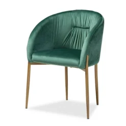 Ballard Velvet Fabric Upholstered Metal Dining Chair - Baxton Studio 24 Ballard Velvet Fabric Upholstered Metal Dining Chair - Baxton Studio -Baxton Studio GUEST 77ed4ccd bf67 4a50 a135 1a3932b1e5cf